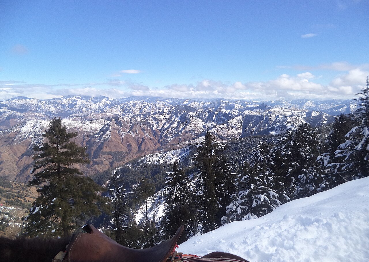 View on the Great Himalayan National Park journey
